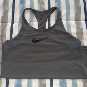 Nike dri fit grey tank top